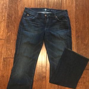 Bootcut denim jeans